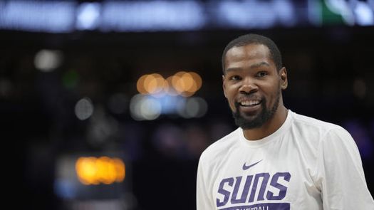 Kevin Durant listo para debutar con los Suns