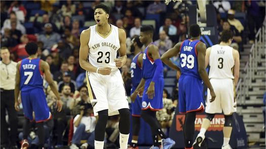 99-74. Davis mantuvo su liderazgo y dio cuarto triunfo seguido a los Pelicans