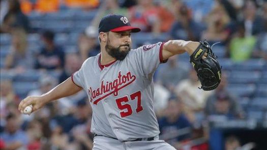3-0. Roark supera a Harang y a los Bravos