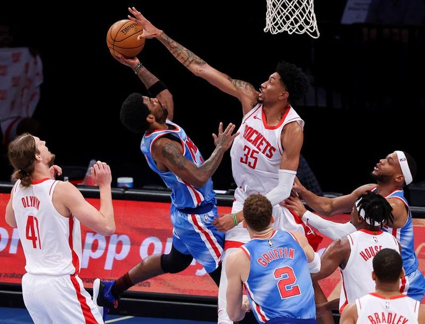 120-108. Irving y Nets superan pérdida de Harden, lesionado, y son líderes
