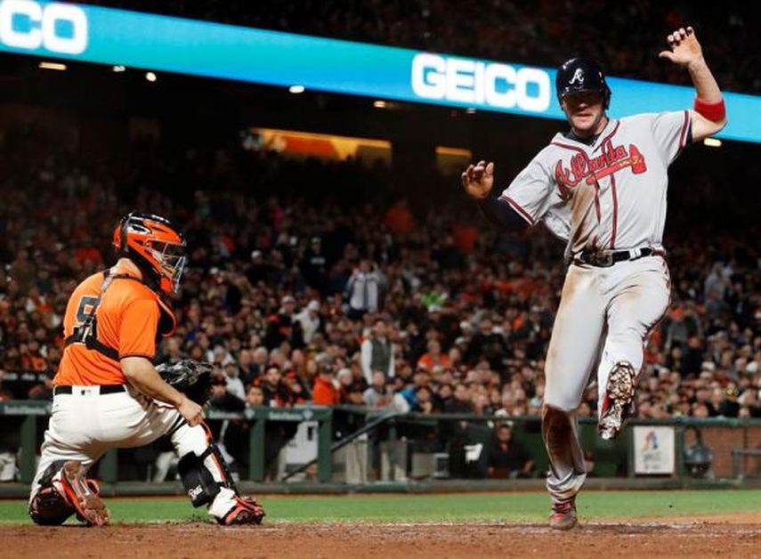 9-5. Flowers e Inciarte mandan la pelota en el triunfo de los Bravos sobre los Rays
