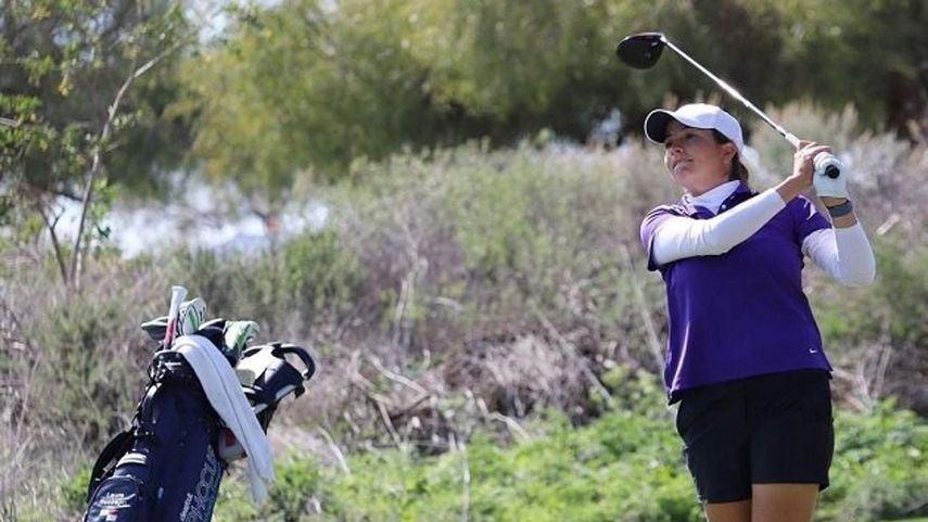 La golfista panameña