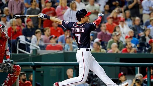 6-5. Turner pega un grand slam y los Nacionales ganan un comodín