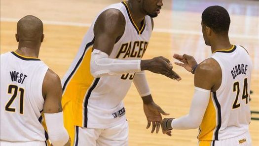 103-91. Hibbert mantuvo ganadores a los Pacers en la apertura
