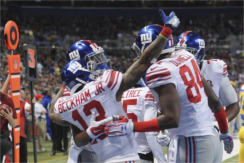 27-37. Beckham Jr. impone marca de equipo en triunfo de los Giants