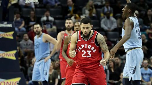 113-97. VanVleet y los Raptors se mantienen invictos
