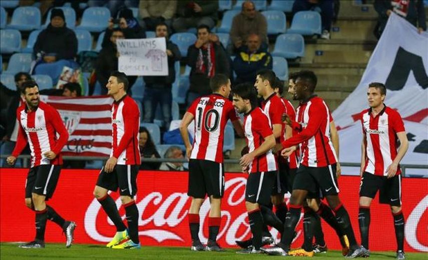 0-1. Williams sella una primera parte perfecta del Athletic