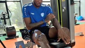 Miller en la fase final de recuperación.&nbsp;