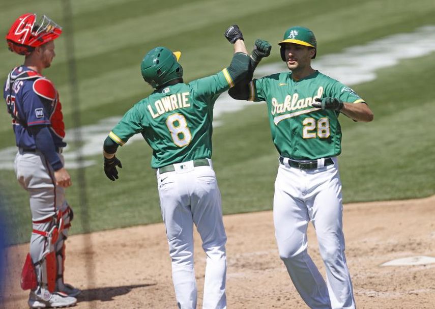 6-3. Olson pega dos jonrones contra los Reales