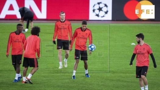 El Madrid se concentra en un ambiente relajado a escasas horas del duelo con la Roma