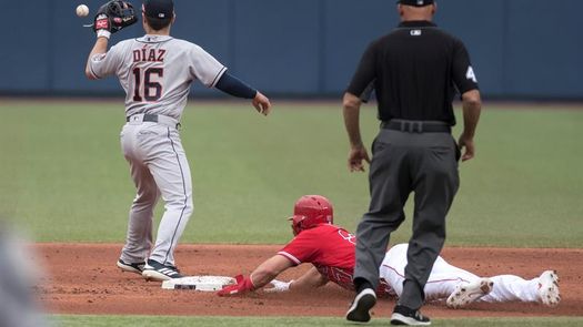 Trout y Heaney logran marcas; Murphy vuelve a pegar cuadrangular