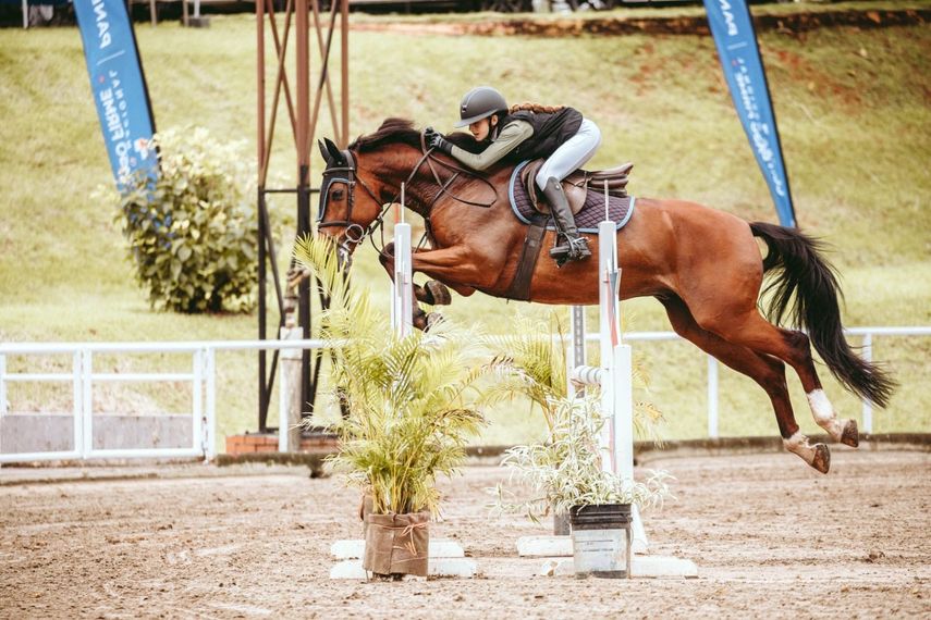 Más de un centenar de binomios vieron acción durante tres días de competición.&nbsp;