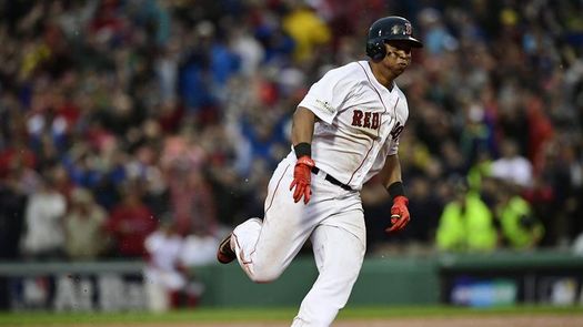 4-2. El dominicano Devers sigue dando con su bate en el triunfo de los Medias Rojas sobre los Mellizos