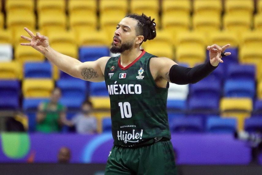 Daniel Girón fue el líder anotador de México con 18 puntos.