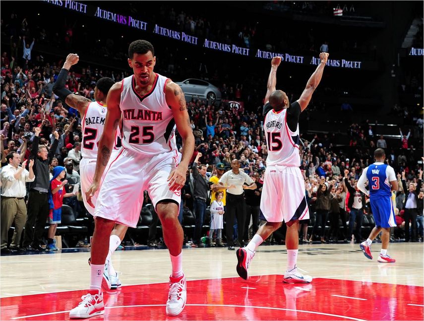 107-104. Carroll y Horford consolidan el liderato de los Hawks con su quinto triunfo