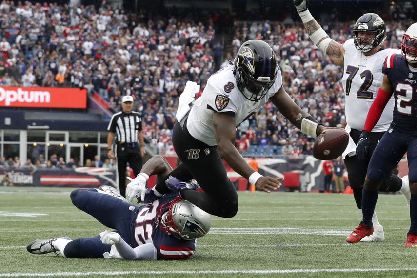 Lamar Jackson lidera victoria de los Ravens