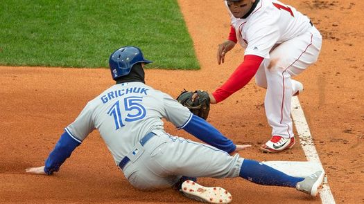 5-2. Randal Grichuk pega dos jonrones y decide el triunfo y la barrida de Azulejos a los Orioles