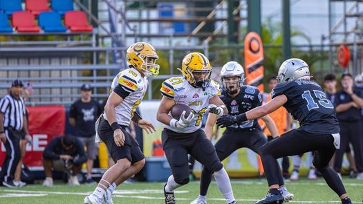 Los Kiwanis Kolts sacaron un resultado favorable pero reñido ante los Brader Raiders en la sexta jornada de la temporada 2026 de Contact Varsity de la KFL. Los Kiwanis Kolts sacaron un resultado favorable pero reñido ante los Brader Raiders en la sexta jornada de la temporada 2026 de Contact Varsity de la KFL.
