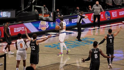 117-112. Irving y Harden deciden a favor de los Nets el duelo neoyorquino