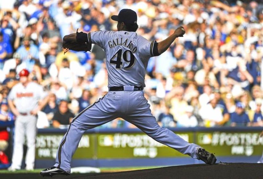 2-11. Gallardo controla con su serpentina a los Astros y se apunta el triunfo de los Vigilantes