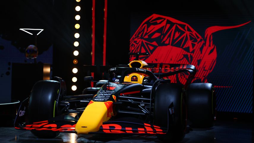 Max Verstappen y Checo Pérez estuvieron presentes en la presentación del RB18