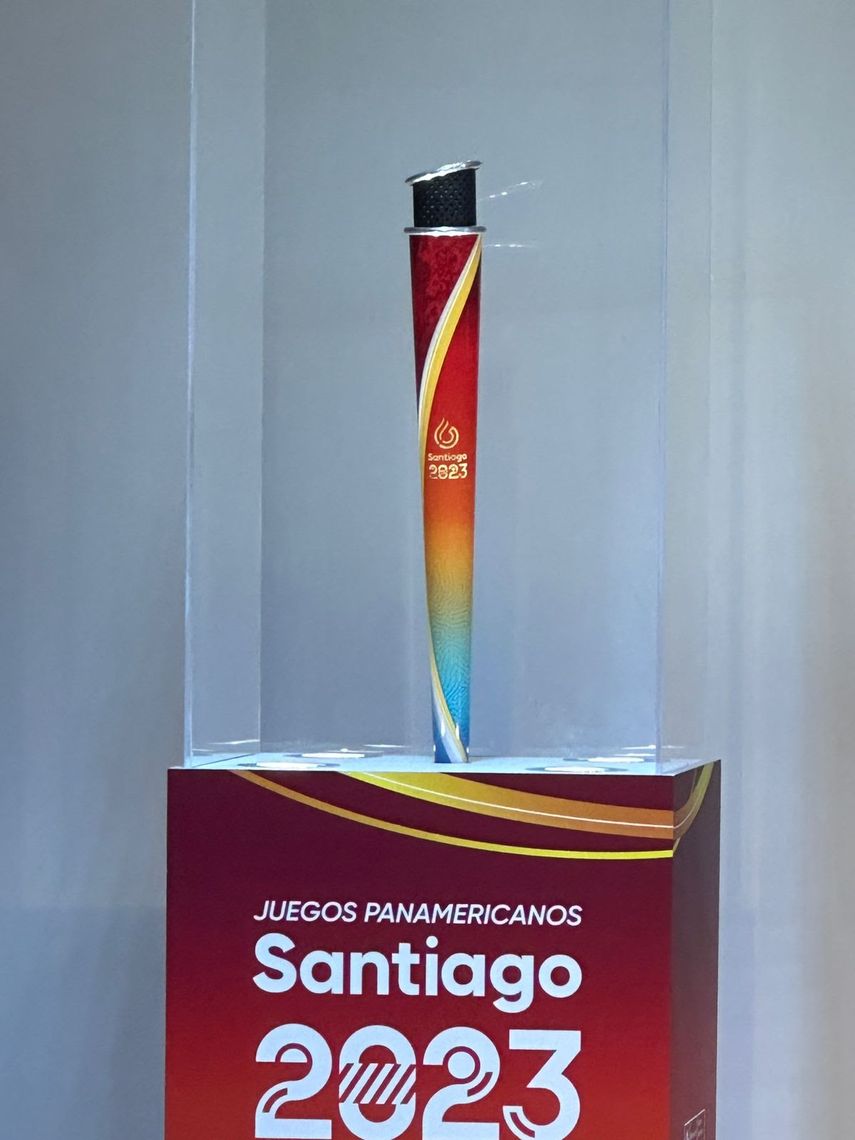 Santiago presentó la Antorcha de los Juegos Panamericanos