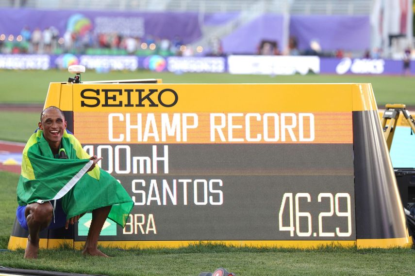 Alison Dos Santos O Rei de los 400 vallas