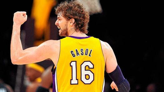El número 16 de Pau Gasol será retirado por los Lakers esta noche