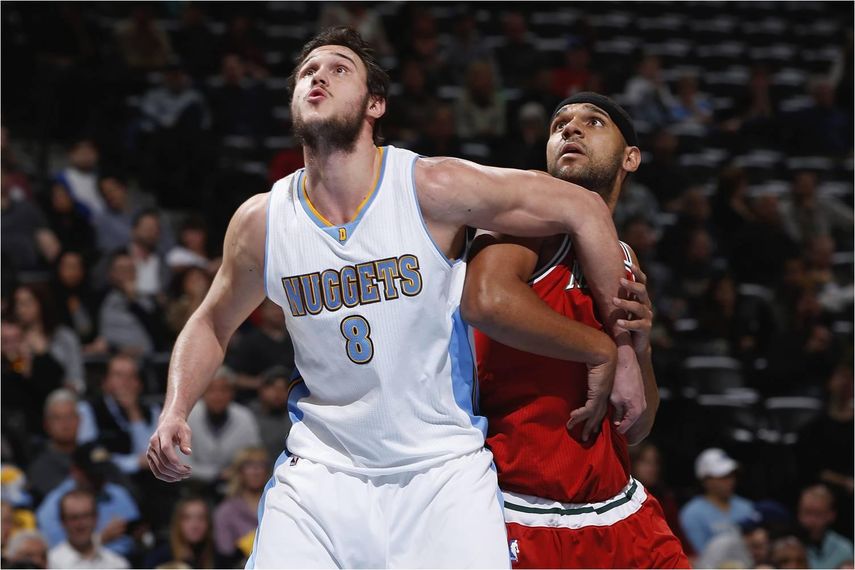 106-95. Gallinari marca triunfo de Nuggets, que despidieron a su entrenador