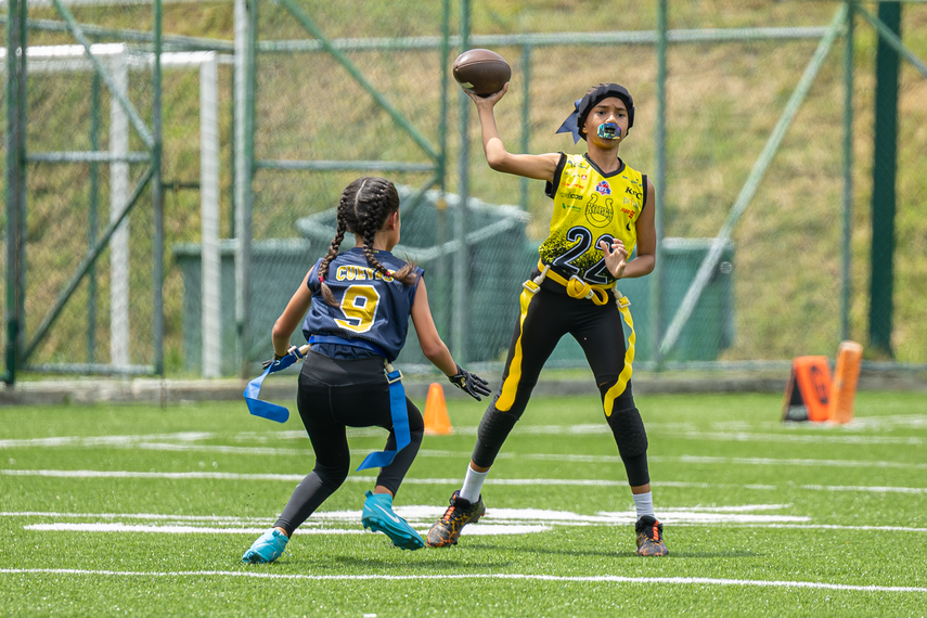 La Kiwanis Football League (KFL) llevó a cabo el Jamboree 2025 categoría de la categoría Micro Flag Femenino