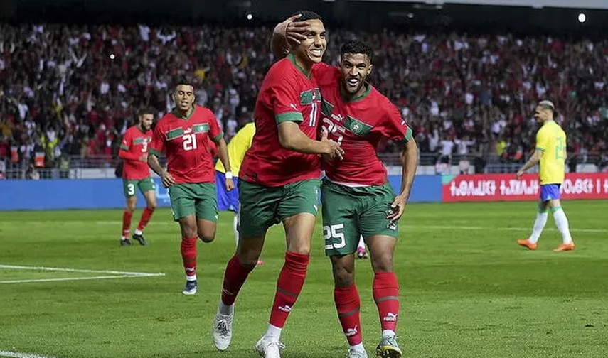Marruecos venció a Brasil en amistoso