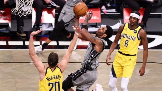 104-94. Irving y Nets detienen ante Pacers su racha perdedora mientras esperan a Durant