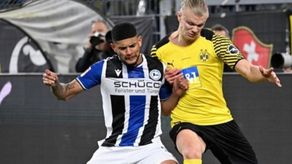 Andrade enfrentó a Erling Haaland.&nbsp;