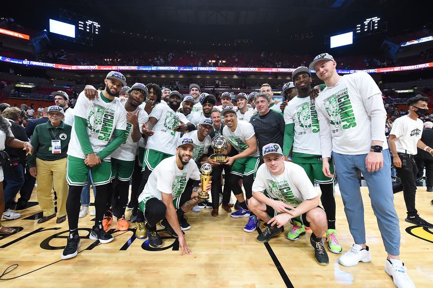 Los Boston Celtics se coronaron en la conferencia del Este y jugarán las finales de la NBA ante los Golden State Warriors.