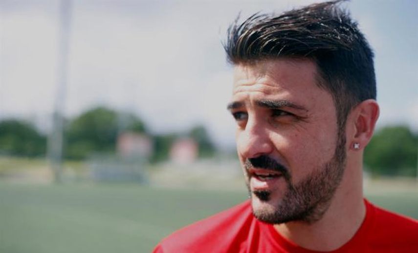 1-1. Villa celebra su regreso a la selección de España con una asistencia y empate