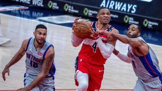 106-92. Westbrook consigue otro triple-doble en la victoria de los Wizards