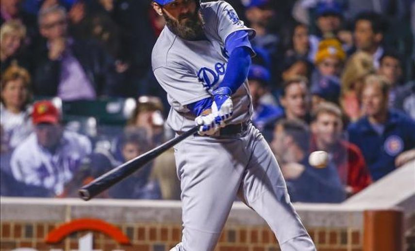 6-5. Van Slyke anota el triunfo de los campeones Dodgers sobre los Rockies