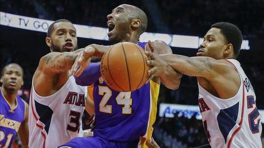 109-114. Bryant dirige el triunfo de los Lakers y llega a los 32.000 puntos
