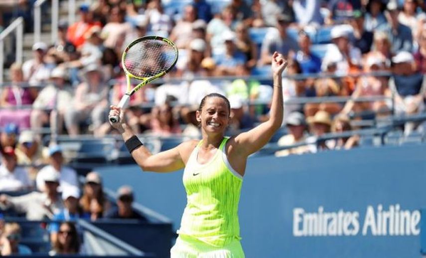 Vinci mantiene magia ganadora; Sevastova logra primeros cuartos de Grand Slam