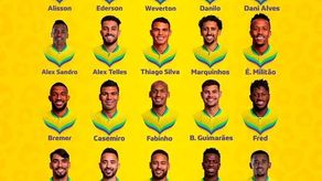 Brasil presenta su lista de convocados para Qatar 2022