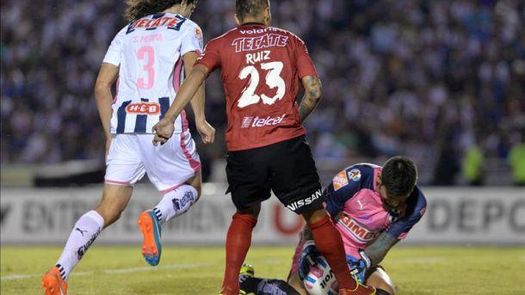 Monterrey rescata un empate de último minuto ante Tijuana