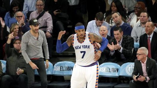 108-91. Anthony y Porzingis mantienen ganadores a los Knicks