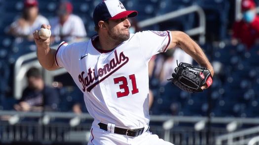 3-1. Max Scherzer se acercó al juego sin carreras