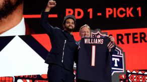 El QB Caleb Williams de USC fue la primera selección global del NFL Draft 2024.&nbsp;