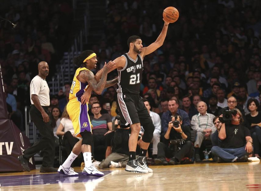 80-93. Los Spurs desmantelan a los Lakers en una noche aciaga de Bryant