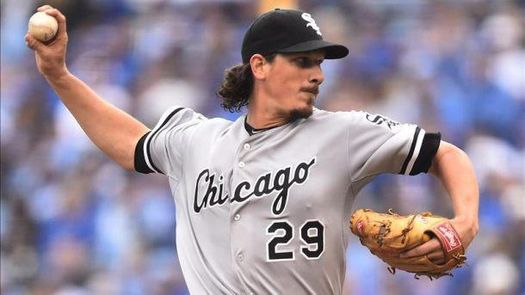 7-3. Samardzija y García se combinan y derrotan a los Atléticos