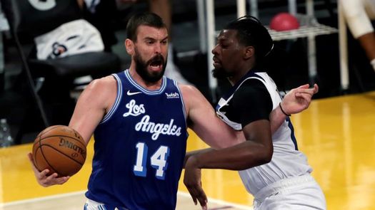 94-108: Los Lakers se imponen en el accidentado regreso de Gasol a Memphis