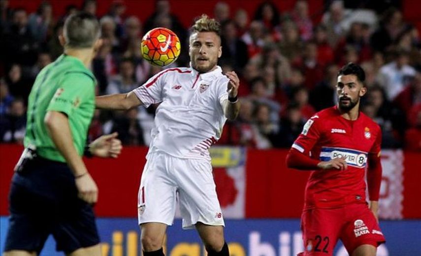 El italiano Immobile, cedido por el Sevilla al Torino