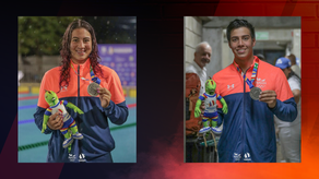 Emily Santos y Tyler Christianson siguen sumando medallas
