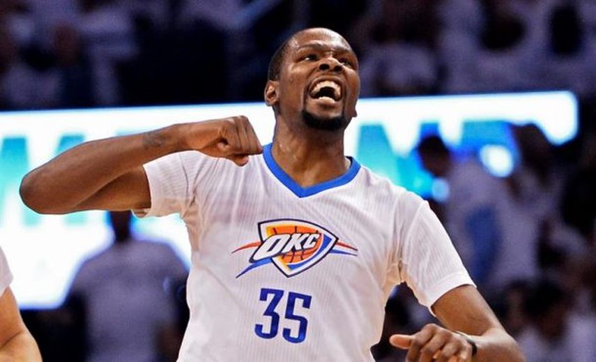 Durant y los Thunder jugarán contra Real Madrid y Barcelona en pretemporada